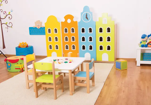 Byen hylle 4 rom B50 x D40 x H101 cm 