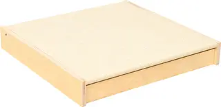 Akustikk lekepodie lav B66 x D66 x H10 cm