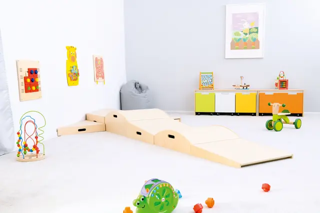 Akustikk lekepodie rampe medium B66 x D66 x H20 cm 