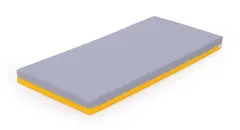 Hvilemadrass gul L140 x B55 x H8 cm