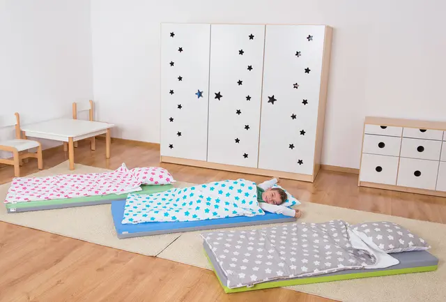 Hvilemadrass limegrønn L140 x B55 x H8 cm 