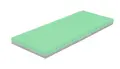 Hvilemadrass lys gr&#248;nn L140 x B55 x H8 cm