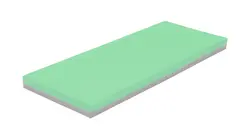Hvilemadrass lys gr&#248;nn L140 x B55 x H8 cm