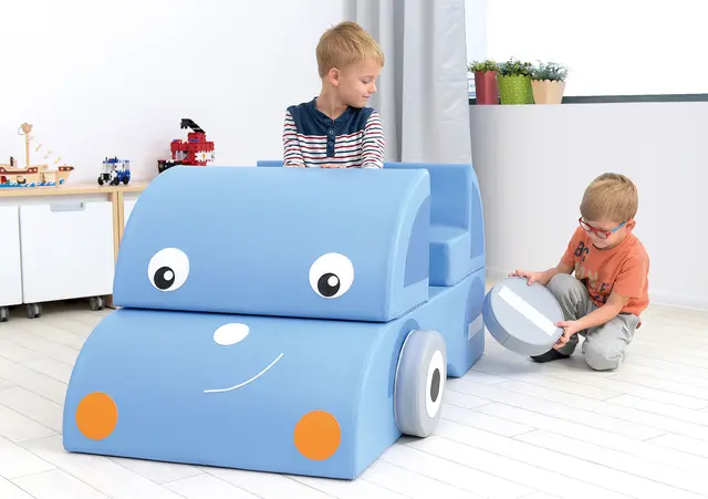 Bil skumklosser B130 x D70 x H60 cm. 