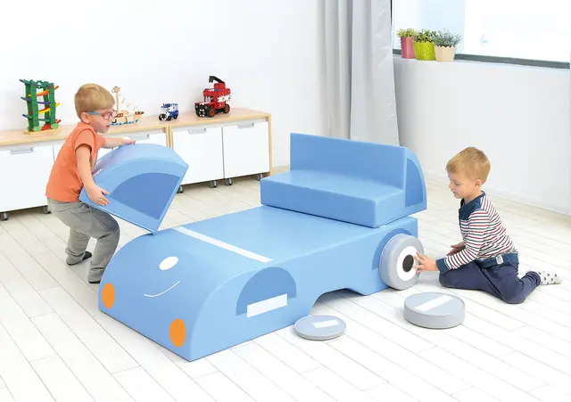 Bil skumklosser B130 x D70 x H60 cm. 