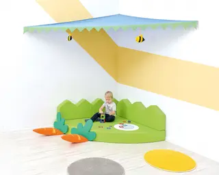 Himmel over land-lekehjørnet