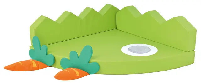 Land-lekehjørne B135 x D135 x H5 cm 