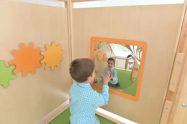 Lekekrok med 2 etasjer B200 x D297 x H250 cm 