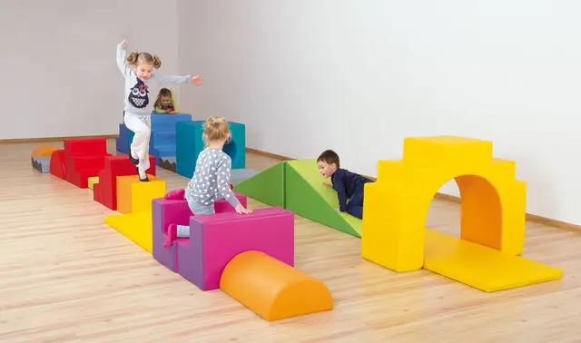 Eventyrslottet skum byggesett 29 deler 