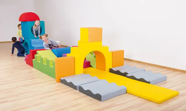 Eventyrslottet skum byggesett 29 deler 