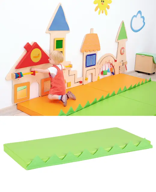 Madrass til By motorikkleke grønn B266 x D50 x H5 cm 