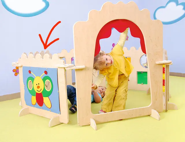 Babyhjørnet dekorvegg B87 x D62 cm 