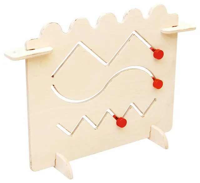 Babyhjørnet motorikkvegg B87 x D24 x H62 cm 