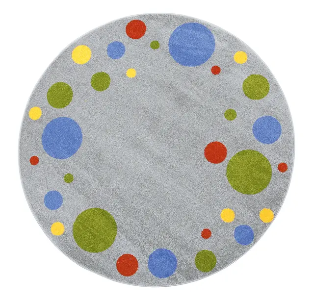 Leketeppe dots Ø200 cm 