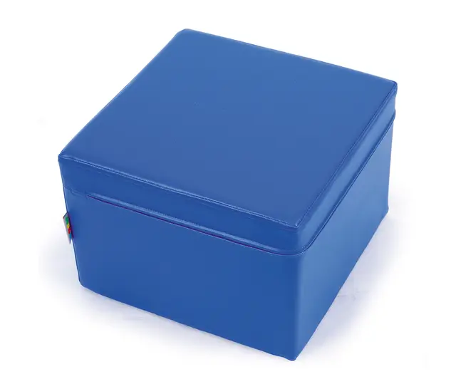 Sittepuff blå B35 x D35 x H25 cm 
