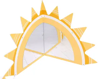 Sol hjørnespeil B250 x H127 cm