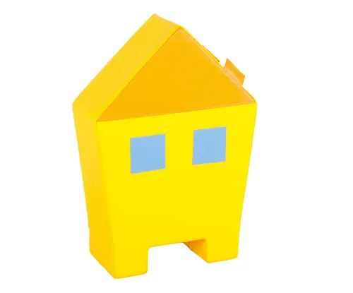 Myk lekeplass hus B51 x D20 x H62 cm 