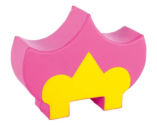 Myk lekeplass kongeblomst B64 x D20 x H43 cm 