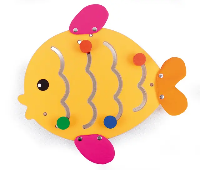 Veggleke fisk B56 x H52 cm 