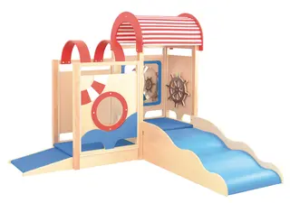 Lekehjørne skip B196 x D188 x H157 cm 