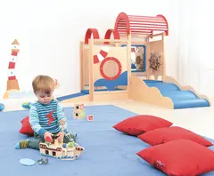 Lekehj&#248;rne skip B196 x D188 x H157 cm