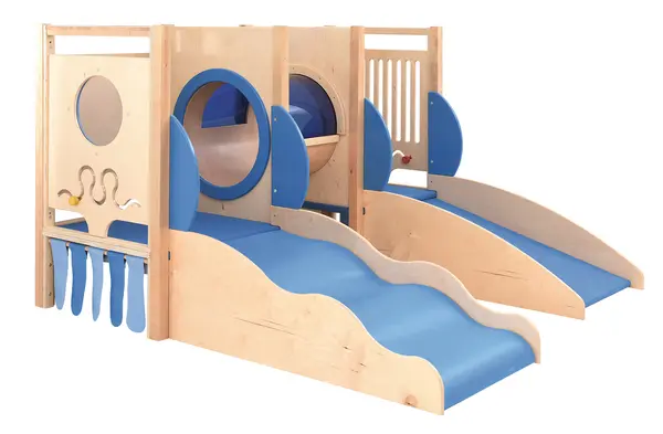 Lekehjørne ubåt 2 B309 x D76 x H125 cm 