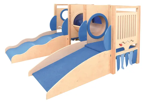 Lekehjørne ubåt 2 B309 x D76 x H125 cm 