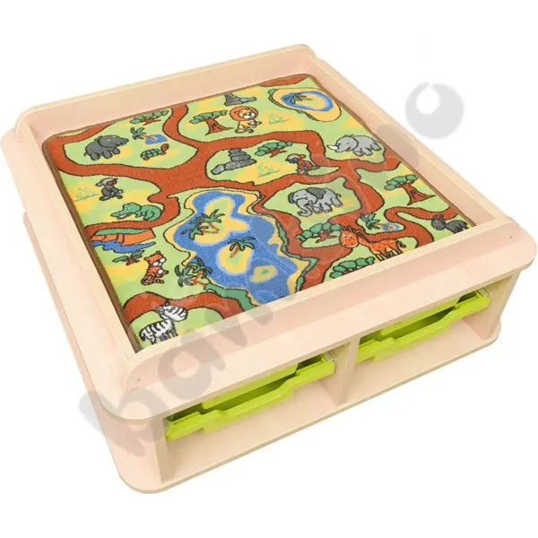 Matte jungel L67 x B67 cm 