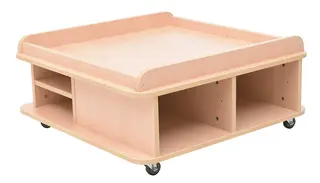 Lekebord lavt B81 x D81 x H37 cm