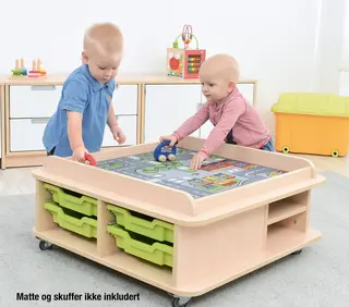 Lekebord lavt B81 x D81 x H37 cm