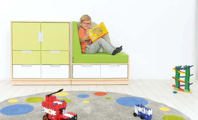 Quadro møbelsett bil B159 x D42 x H87 cm 