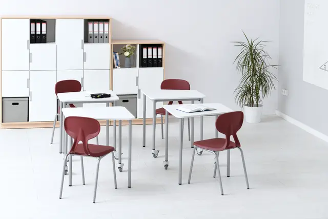 Quadro XL reol 8 rom B80 x D42 x H162 cm 