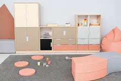 Quadro M reol for brede skuffer B80 x D42 x H87 cm