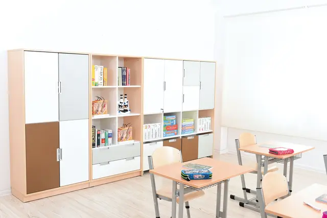 Quadro XL reol for brede skuffer B80 x D42 x H162 cm 