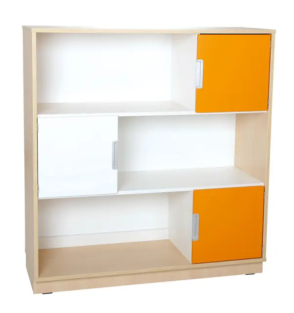 Quadro L asymmetrisk reol B117 x D42 x H125  cm 