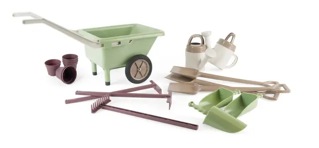 Green Garden trillebår med redskaper 18 deler 
