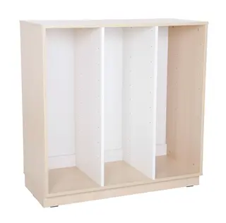 Quadro M+ skuffereol for plastskuffer B104 x D48 x H106 cm