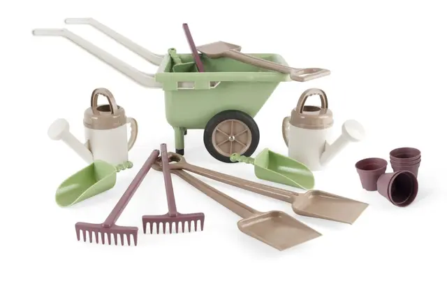 Green Garden trillebår med redskaper 18 deler 
