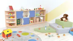 Quadro L reol endeseksjon B42 x D42 x H125 cm