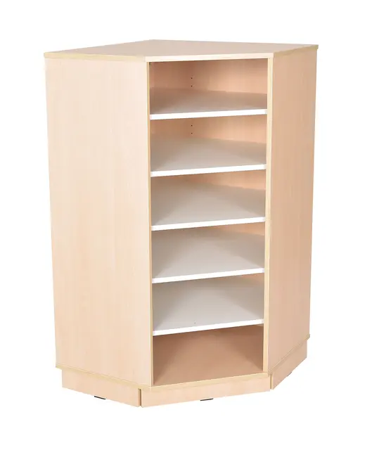 Quadro L reol hjørneseksjon B42 x D72 x H125 cm 