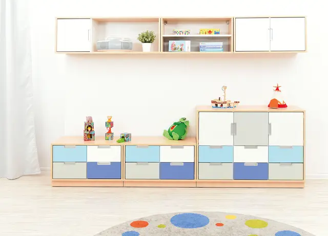 Quadro vegghengt hylle smal B80 x D42 x H41 cm 