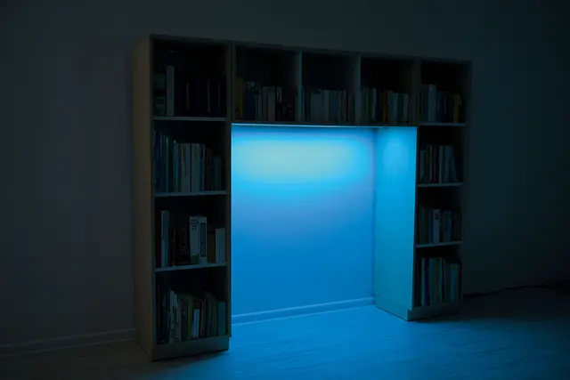 Quadro reol med ledlys B201 x D42 x H162 cm 