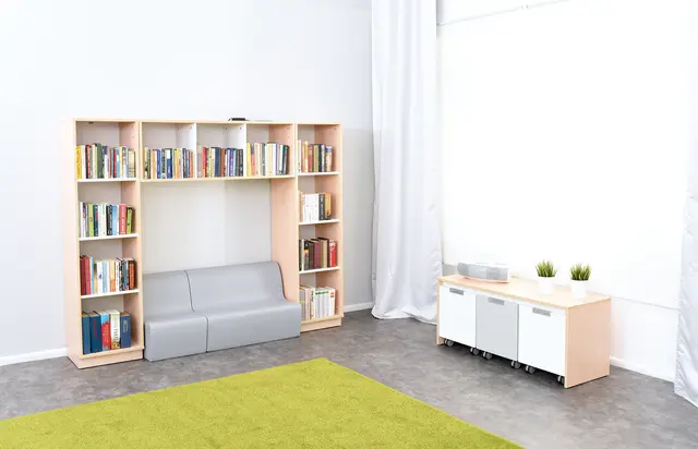 Quadro reol med ledlys B201 x D42 x H162 cm 