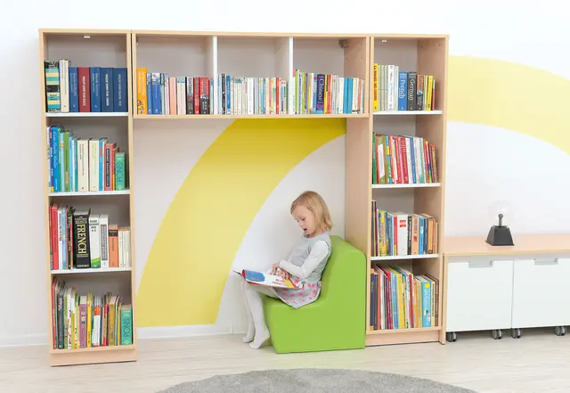 Quadro reol med ledlys B201 x D42 x H162 cm 