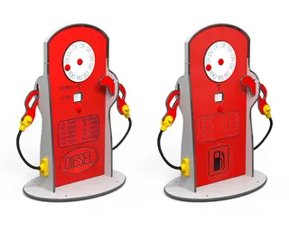 Bensinpumpe B73 x D43 x H106 cm