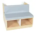 Quadro bokkasse med bred sitteseksjon B80 x D80 x H60 cm