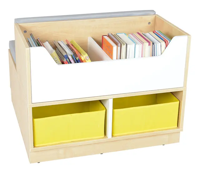 Quadro bokkasse med bred sitteseksjon B80 x D80 x H60 cm 