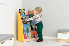 Quadro bokreol ensidig B60 x D35 x H90 cm