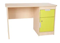 Flexi skrivebord med skuff og skap B120 x D60 x H76 cm