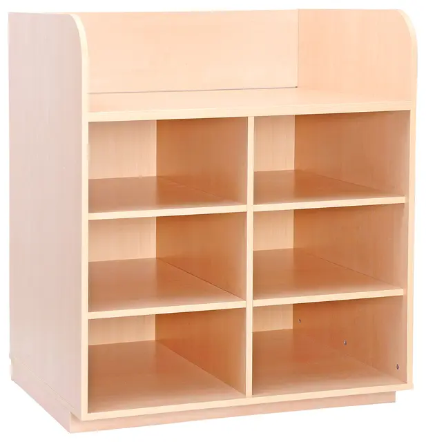 Oda stellebord med åpne hyller B97 x D75 x H88/+25 cm 